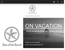 Tablet Screenshot of bitsoffthebeach.com